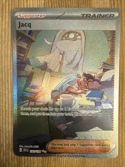 Jacq 250/198 Pokemon Scarlet Violet Base Special Illustration Ultra Rare NM - Image 1