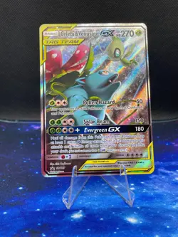 Celebi & Venusaur GX Promo SM167 SMP EN NM - Image 1