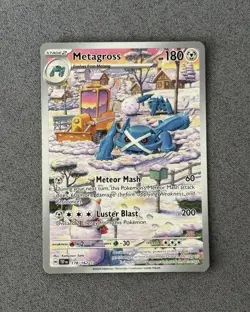 Pokemon TCG Metagross 178/162 Illustration Rare - Full Art -Temporal Forces NM/M - Image 1