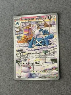 Pokemon TCG Metagross 178/162 Illustration Rare - Full Art -Temporal Forces NM/M - Image 2