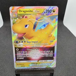 Dragonite VSTAR 050/078 Pokemon GO Ultra Rare Full Art Holo Vstar - Image 1