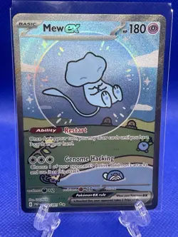 Pokemon TCG Bubble Mew EX 232/091 Special Illustration Rare Paldean Fates - Image 1