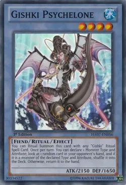 3 x Gishki Psychelone - HA07-EN056 - Super Rare - Unlimited Edition Near Mint, E - Image 1