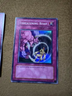 Threatening Roar Super Rare CP07-EN003 x3 Playset LP, LP & MP Very Rare!!! - Image 4