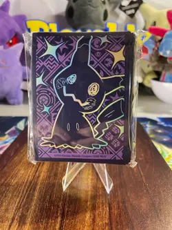 Paldean Fates Mimikyu ETB Card Sleeves 65 Count & Dividers - Image 1