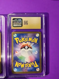 Lot of 3 Graded Japanese Pokemon Cards Tag An Cgc 10/9 - Image 5