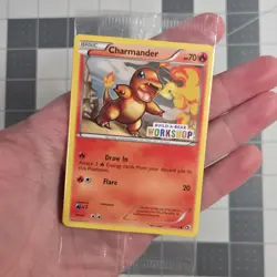 Build a Bear Pokemon Card Charmander Promo Trading Card TCG SEALED NEW - Image 1
