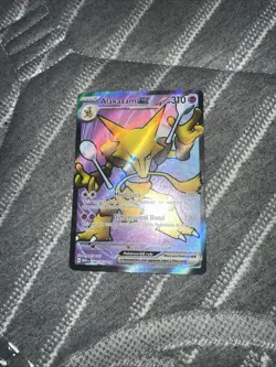 NM 💎 Pokemon TCG Alakazam Ex Scarlet & Violet-151 188/165 Holo Ultra Rare - Image 1