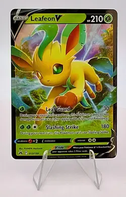 Leafeon V 013/159 Crown Zenith 2023 Pokemon Card - Image 1