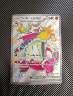 Skeledirge ex - SVP081 - Pokemon Scarlet & Violet Promo Ultra Rare Holo Card NM - Image 1