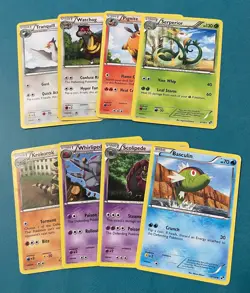 Pokemon TCG: Black and White Lot with Serperior, Regular, English, HP (8 Cards) - Image 1