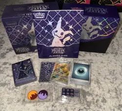 Pokemon TCG: Paldean Fates ETB Box & Accessories With Promo *NO PACKS - Image 1
