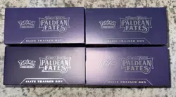 Pokemon TCG: Paldean Fates ETB Box & Accessories With Promo *NO PACKS - Image 2