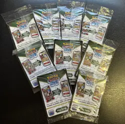 Pokemon Prismatic Evolutions Stamped Suprise Box Full Set Of 9 Promos - SEALED - Image 2