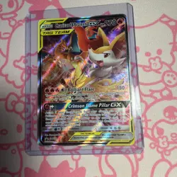 Charizard & Braixen GX - SM230 - Pokemon Sun & Moon Black Star Promo Tag Team - Image 1