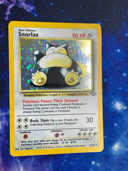 Snorlax 1999 Holo Rare 11/64 Jungle EN MP WOTC - Image 1