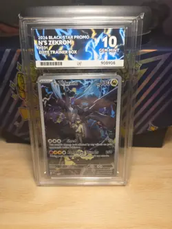 N's Zekrom 031 ACE 10 Black Star Promo Ascended Heros Pokemon TCG - Image 1