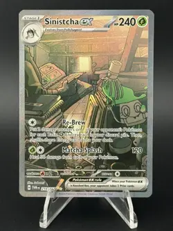 Pokemon Sinistcha ex Special Illustration Rare SV06: Twilight Masquerade 210/167 - Image 1