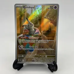 Pokemon TCG - Mimikyu SVP 075 Scarlet & Violet Black Star Promo Paldean Fates NM - Image 1