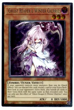 Yu-Gi-Oh! Ghost Reaper & Winter Cherries (UTR) OP20-EN001 Ultimate Rare - Image 1