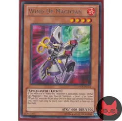 Yugioh Wind-Up Magician GENF-EN014 Rare NM - Image 1