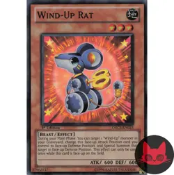 Yugioh Wind-Up Rat ORCS-EN023 Super Rare 1st Edition LP - Image 1