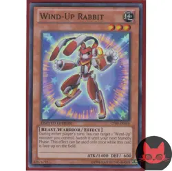 Yugioh Wind-Up Rabbit CT09-EN010 Super Rare NM - Image 1