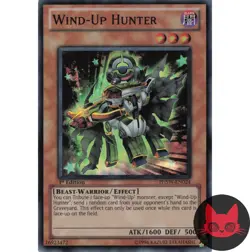 Yugioh Wind-Up Hunter PHSW-EN024 Super Rare 1st Edition NM - Image 1