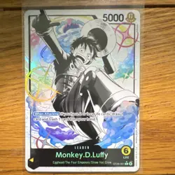 Monkey.D.Luffy ST29-001 Parallel Leader Starter Deck 29 Egghead One Piece - Image 1