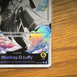 Monkey.D.Luffy ST29-001 Parallel Leader Starter Deck 29 Egghead One Piece - Image 5