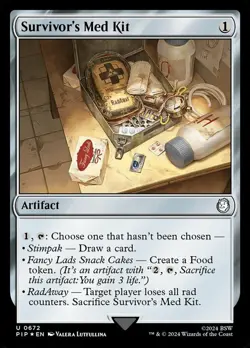 [1x] Survivor's Med Kit - Surge Foil Near Mint, English Universes Beyond: Fallou - Image 1
