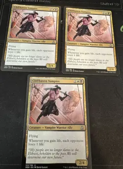 Cliffhaven Vampire X3 Oath of the Gatewatch Magic the Gathering MTG - Image 1
