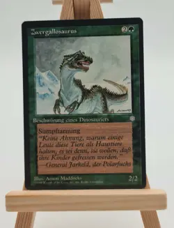 Zwergallosaurus Eiszeit Magic Karte MTG deutsch (Pygmy Allosaurus) - Image 1