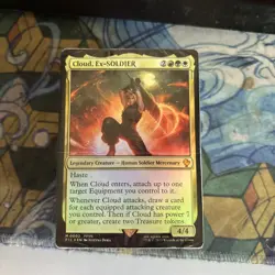 Magic: The Gathering Final Fantasy Cloud, Ex-SOLDIER Commander Deck (Deck Only) - Image 1
