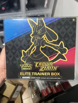 Pokemon TCG Crown Zenith Elite Trainer Box ETB SEALED NEW - Image 1