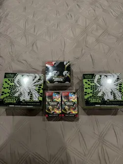 Pokemon Center Perfect Order PKC 2x ETB, 1x Booster Box, and 2x Booster Bundles - Image 1