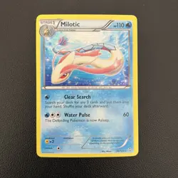 Pokemon TCG Milotic Dragons Exalted 28/124 Holo Rare - NM - Image 1