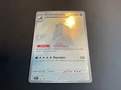 Pokemon TCG Stellar Crown Crabominable 149/142 Illustration Rare Holo NM - Image 1