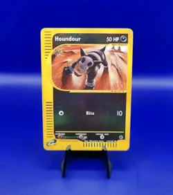 Houndour 113/165 Expedition E-Series Reverse Holo Pokemon Card TCG Nintendo MP - Image 1