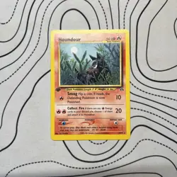 Houndour 24/75 Neo Discovery Pokemon Rare 1st Edition MP - Image 1
