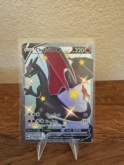 Pokemon TCG Charizard v Champions Path 79/73 Secret Rare NM Condition - Image 1