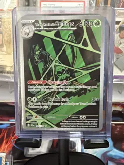 Pokemon TCG Team Rockets Spidops Card 187/182 Destined Rivals NM Condition - Image 1