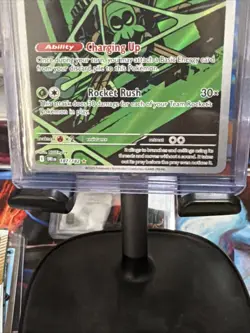 Pokemon TCG Team Rockets Spidops Card 187/182 Destined Rivals NM Condition - Image 3