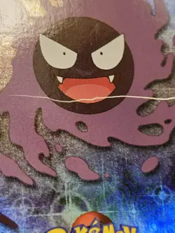 Gastly #92 Rainbow Holo Pokemon Topps Series 2 Card LP - Image 5