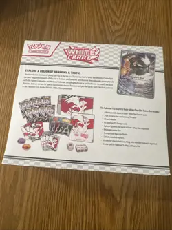 Pokemon Scarlet & Violet White Flare Elite Trainer Box ETB Factory Sealed - Image 3