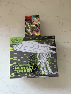 Pokemon Perfect Order ETB Elite Trainer Box + Booster Bundle Set - New & Sealed - Image 1