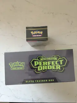 Pokemon Perfect Order ETB Elite Trainer Box + Booster Bundle Set - New & Sealed - Image 3