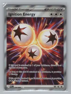 Ignition Energy Holo 124/094 ME02: Phantasmal Flames Pokemon TCG NM Ultra Rare - Image 1