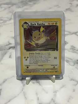 Dark Raichu 83/82 Holo Rare | Team Rocket | WOTC Vintage Pokemon Card - Image 1