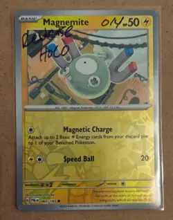 Pokemon - Magnemite 065/193 - Reverse Holo - Paldea Evolved - NM/M - Image 1